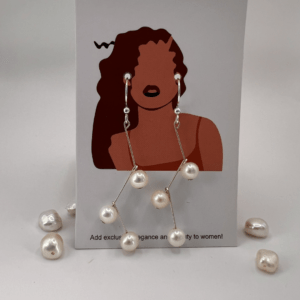 Abstract Pearl Drops