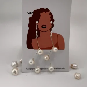 Abstract Pearl Drops
